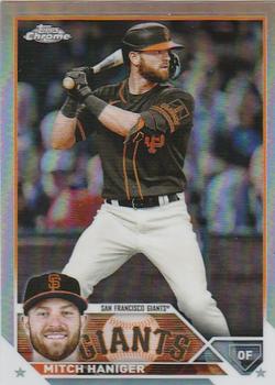 2023 Topps Chrome - Refractor #122 Mitch Haniger Front