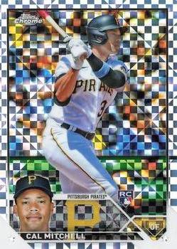 2023 Topps Chrome - X-Fractor #108 Cal Mitchell Front
