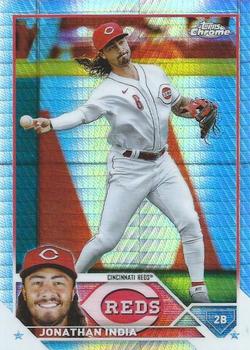 2023 Topps Chrome - Prism Refractor #53 Jonathan India Front