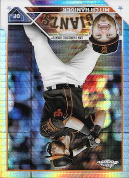 2023 Topps Chrome - Prism Refractor #122 Mitch Haniger Front