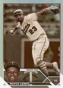 2023 Topps Chrome - Sepia Refractor #51 Royce Lewis Front