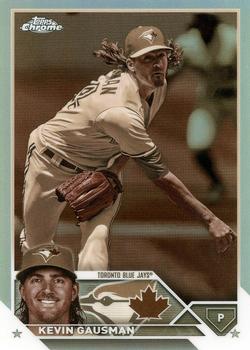 2023 Topps Chrome - Sepia Refractor #55 Kevin Gausman Front