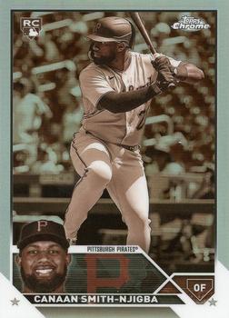 2023 Topps Chrome - Sepia Refractor #67 Canaan Smith-Njigba Front