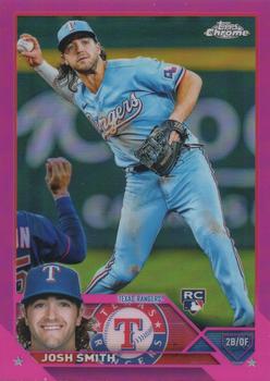 2023 Topps Chrome - Pink Refractor #73 Josh Smith Front