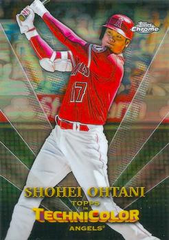 2023 Topps Chrome - Topps in Technicolor #TT-2 Shohei Ohtani Front