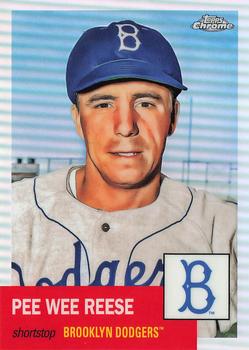 2022 Topps Chrome Platinum Anniversary - Refractor #341 Pee Wee Reese Front