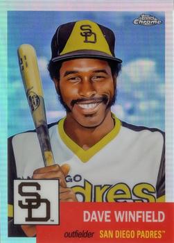 2022 Topps Chrome Platinum Anniversary - Refractor #376 Dave Winfield Front