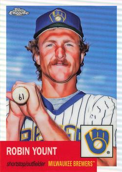 2022 Topps Chrome Platinum Anniversary - Refractor #409 Robin Yount Front