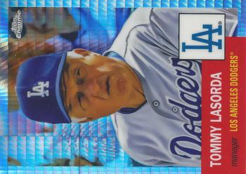 2022 Topps Chrome Platinum Anniversary - Prism Refractor #356 Tommy Lasorda Front
