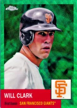 2022 Topps Chrome Platinum Anniversary - Green Wave Refractor #294 Will Clark Front