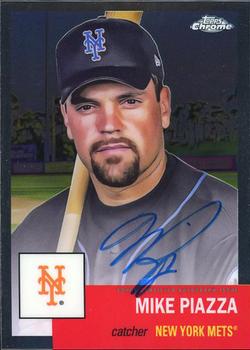 2022 Topps Chrome Platinum Anniversary - Autographs #CPA-MP Mike Piazza Front
