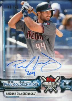 2018 Topps Industry Conference - Topps Home Run Challenge Paul Goldschmidt Autograph #PG-3 Paul Goldschmidt Front