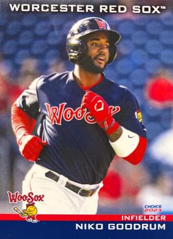 2023 Choice Worcester Red Sox #11 Niko Goodrum Front
