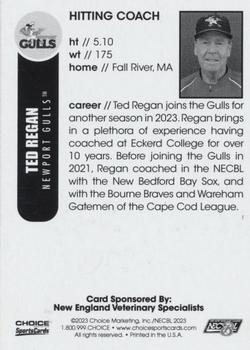 2023 Choice Newport Gulls #NNO Ted Regan Back