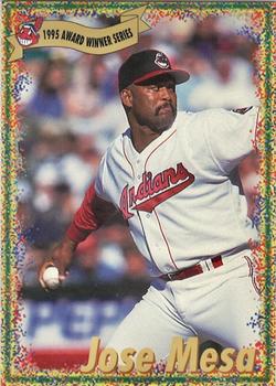 1996 Revco Cleveland Indians 1995 Award Winner Series #NNO Jose Mesa Front