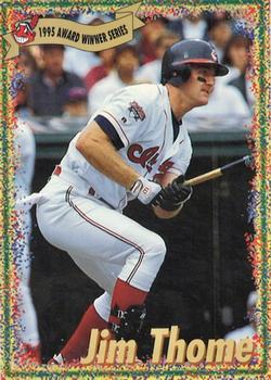 1996 Revco Cleveland Indians 1995 Award Winner Series #NNO Jim Thome Front