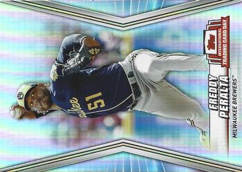 2023 Topps International Trading Card Day Milwaukee Brewers #MIL-6 Freddy Peralta Front