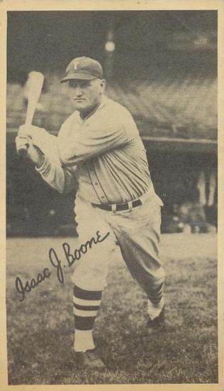 1936 Goudey Wide Pen Premiums (R314D) #NNO Isaac Boone Front
