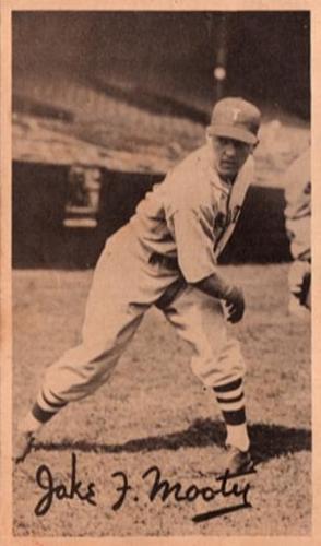 1936 Goudey Wide Pen Premiums (R314D) #NNO Jake Mooty Front
