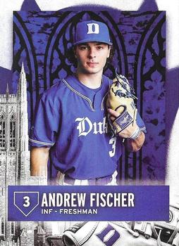 2023 Duke Blue Devils #NNO Andrew Fischer Front