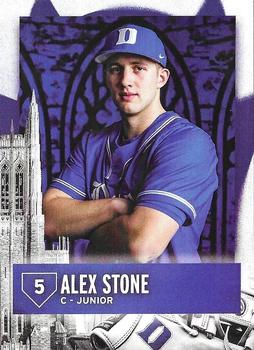 2023 Duke Blue Devils #NNO Alex Stone Front
