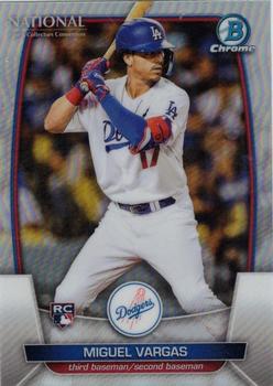 2023 Bowman Chrome National Convention #MLB-12 Miguel Vargas Front