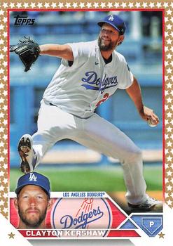 2023 Topps - Gold Star #22 Clayton Kershaw Front