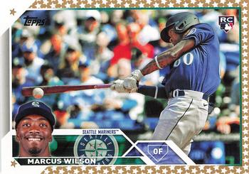 2023 Topps - Gold Star #138 Marcus Wilson Front