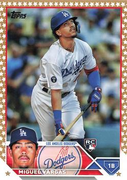 2023 Topps - Gold Star #163 Miguel Vargas Front