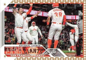 2023 Topps - Gold Star #173 San Francisco Giants Front