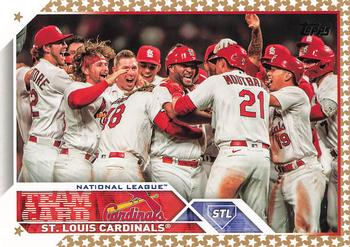 2023 Topps - Gold Star #234 St. Louis Cardinals Front