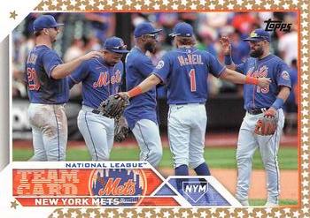 2023 Topps - Gold Star #291 New York Mets Front