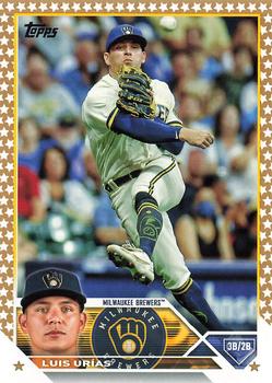 2023 Topps - Gold Star #322 Luis Urias Front