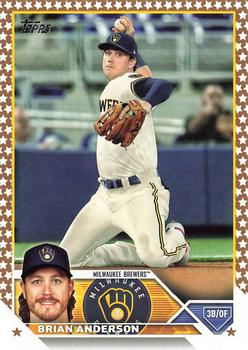 2023 Topps - Gold Star #480 Brian Anderson Front