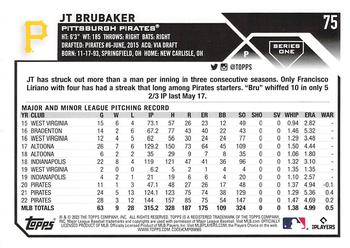 2023 Topps - Blue Star #75 JT Brubaker Back