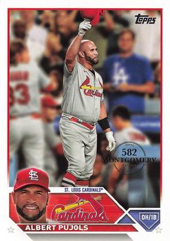 2023 Topps - 582 Montgomery Club Foil Stamped #5 Albert Pujols Front