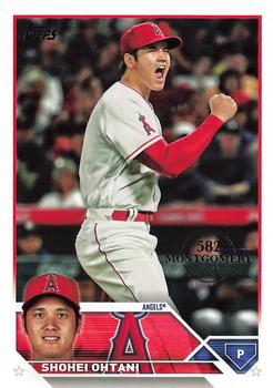 2023 Topps - 582 Montgomery Club Foil Stamped #17 Shohei Ohtani Front