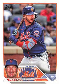 2023 Topps - 582 Montgomery Club Foil Stamped #20 Pete Alonso Front