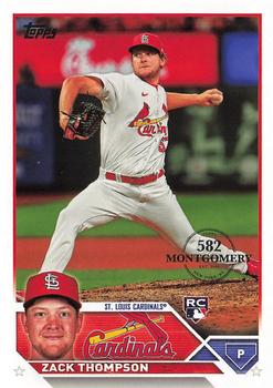 2023 Topps - 582 Montgomery Club Foil Stamped #34 Zack Thompson Front