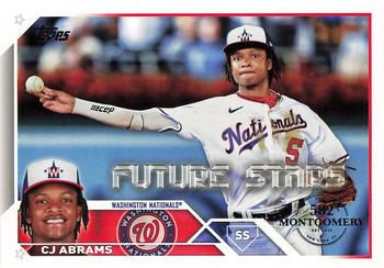 2023 Topps - 582 Montgomery Club Foil Stamped #35 CJ Abrams Front