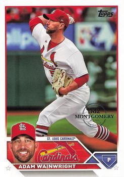 2023 Topps - 582 Montgomery Club Foil Stamped #39 Adam Wainwright Front