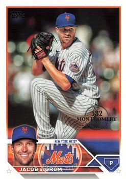 2023 Topps - 582 Montgomery Club Foil Stamped #48 Jacob deGrom Front