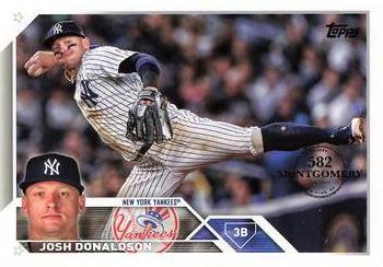 2023 Topps - 582 Montgomery Club Foil Stamped #64 Josh Donaldson Front