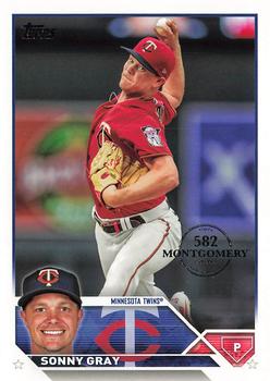 2023 Topps - 582 Montgomery Club Foil Stamped #78 Sonny Gray Front