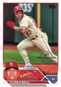 2023 Topps - 582 Montgomery Club Foil Stamped #79 Tyler O'Neill Front