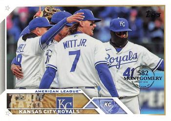 2023 Topps - 582 Montgomery Club Foil Stamped #134 Kansas City Royals Front