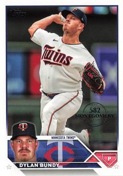2023 Topps - 582 Montgomery Club Foil Stamped #136 Dylan Bundy Front