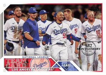 2023 Topps - 582 Montgomery Club Foil Stamped #219 Los Angeles Dodgers Front