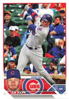 2023 Topps - 582 Montgomery Club Foil Stamped #232 Ian Happ Front