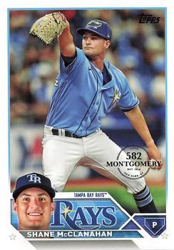2023 Topps - 582 Montgomery Club Foil Stamped #236 Shane McClanahan Front